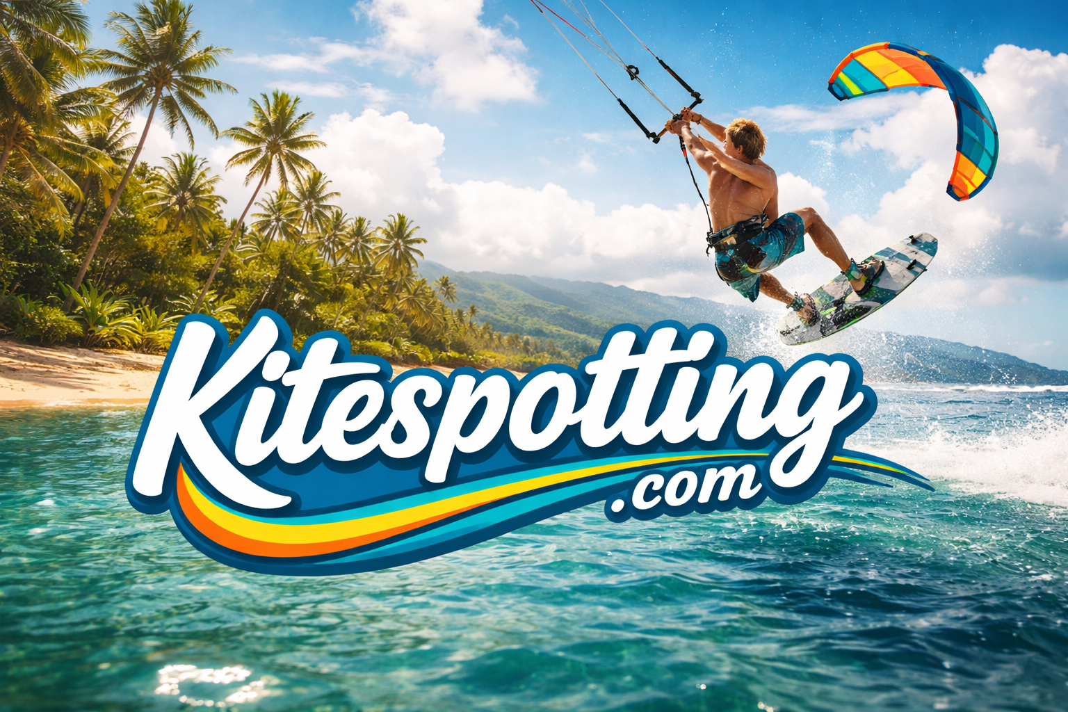 Kitesurfing destination banner